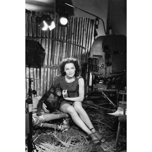 Maureen O'sullivan Tarzan and His Mate 24x36 Poster