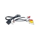 thumbnail image 5 of sweethay Cable de salida RCA para Radio estéreo de coche, adaptador de entrada auxiliar para vehículo, Cable de vídeo de navegación, 2piezas, 5 of 6