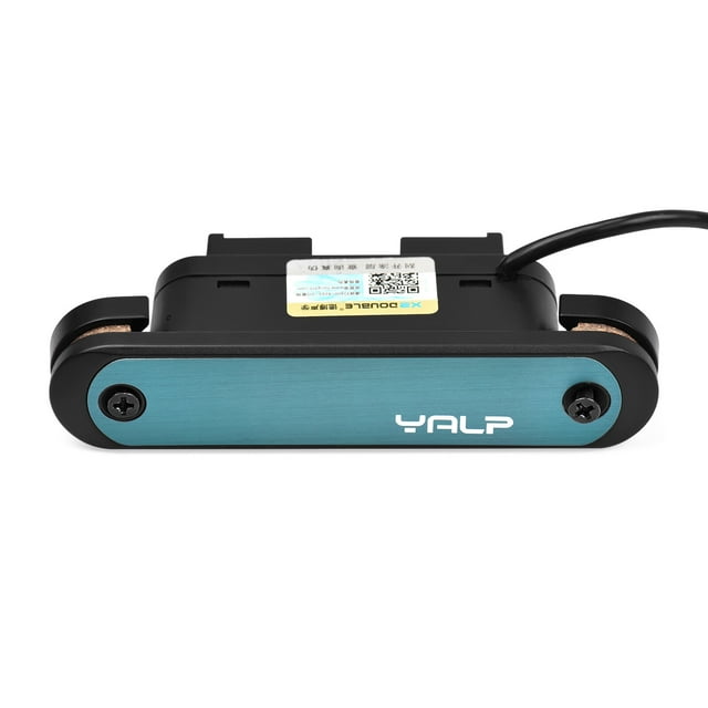 Cartuchos de recogida Preamplificador de sistema de toma de guitarra acústica Y1 Captación de agujeros sonoros de bobina magnética de inducción para Guitarra acústica de agujeros sonoros de 95-110 mm YALP cartuchos de recogida