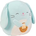 thumbnail image 2 of Peluche Squishmallows Original Buttons The Blue Bunny 25 cm, 2 of 6