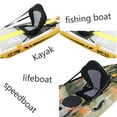 thumbnail image 2 of Yoetaun Padded Inside Kayak for Seat with Back Support for Sit on, Inflatable Stand Up Paddle Board, Fishing Boat Detachable for Black, 2 of 8