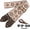 E#-palm Flower Embroidery, variant on CAILDANL Guitar Strap,Jacquard Embroidery Cotton Guitar Straps with Crazy Horse Leather Ends for Bass, Electric & Acoustic, Best Gifts for Kids, Guitarists(Golden Jacquard)