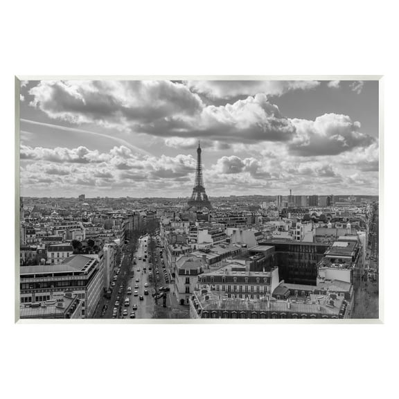 Stupell Industries Urban France Cityscape Travel & Places Photography Unframed Art Print Wall Art, 15 x 10