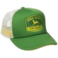 thumbnail image 4 of Men's Green Foam Front Hat / Cap with White Mesh Back - LP64484, 4 of 5