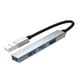 thumbnail image 1 of ESSAGER 4-en-1 Dock Station USB2.0 Hub 480Mbps Splitter Adapter (Silver USB-A), 1 of 6