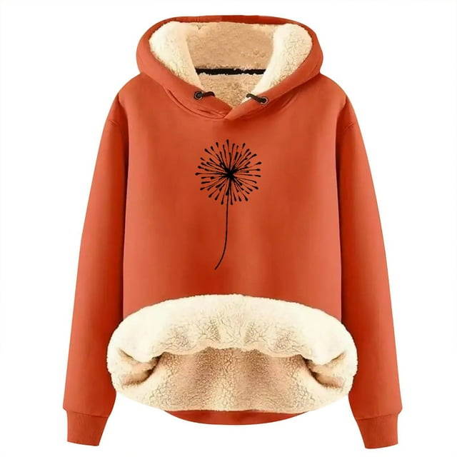 WEAIXIMIUNG Chandail en Molleton Rayé Femme avec Boutons Cardigan d'Hiver en Velours Rembourré Chaud à Capuche