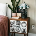 thumbnail image 6 of 3 Sheets 3 styles PVC Waterproof Decorative Stickers Self Adhesive Floral Decals for Furniture Decoration Bees 300x150mm 1 sheet/style PVC, 6 of 9