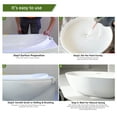 thumbnail image 4 of 16Oz *2 White Ceramic tub and tile Paint Refinishing Kit Bathtub Bathroom wall Paint, Easy of Usecountertop sink Paint Resurfacing Sink Tub Low Odor No Toxic (White 50-60sq.ft), 4 of 5