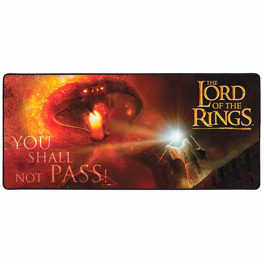Subsonic - The Lord of the Rings XXL Mouse Pad 90 x 40 cm - Desk Pad with Non-Slip Base, Gaming Mouse Pad - Officially Licensed