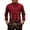 A#Red2047, variant on XIAOCHA Mens Plaid Print Button Down Shirt Long Sleeve Bavarian Oktoberfest Button-Up Top
