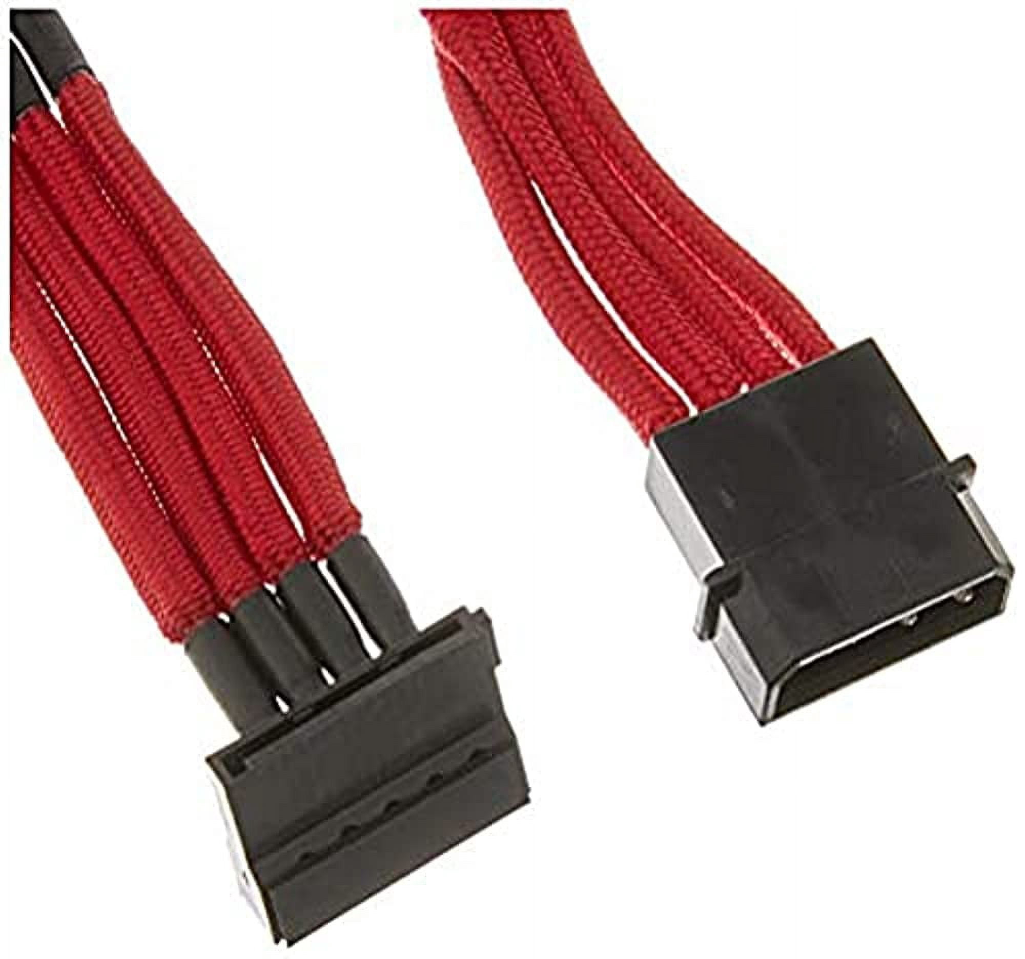 Silver Stone Technologies  4 Pin to 4 SATA 320 mm Extension Power Cable