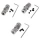 thumbnail image 1 of Metal Cardan Joint Gimbal Acoplamientos Universal Joint Connector Modelo DIY Motor Eje Accesorio Accesorio Coche Barco Yotijar Acoplamiento universal, 1 of 10
