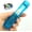 Blue, variant on 2026 Portable Binder Clip Stapler - Includes 50 Reusable Clips Desktop Push Stapler Binder Clips Paper Clamps Small Binding Office Supplies Handheld Stapler Staples Set Desk Paperclip Dispenser