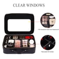 thumbnail image 4 of Estuche de maquillaje ROWNYEON, grande, transparente, impermeable, para mujer, 4 of 8