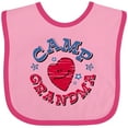 thumbnail image 3 of Inktastic Camp Grandma Boys or Girls Baby Bib, 3 of 4