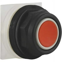 Schneider Electric Flush Push Button,Red,Non-Illum,30mm 9001SKR1R