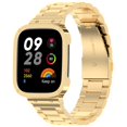 thumbnail image 1 of Dsscvnef Stylish Stainless Steel Integrated Metal Strap with Triple Bead Design for Watch 3, 1 of 6