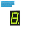 thumbnail image 5 of Uxcell Common Cathode 7 Segment 10 Pin 1 Bit 2.2V 0.56" LED Display Digital Tube Yellow Green 10 Pack, 5 of 6