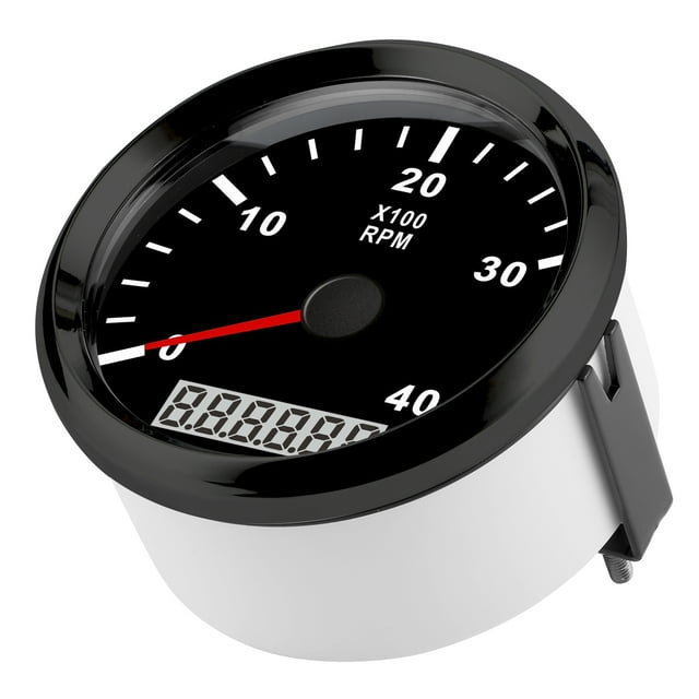 Tacómetro LCD, tacómetro para barco de 85 mm, tacómetro de RPM, funcionamiento suave