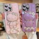 thumbnail image 2 of Popular entre las niñas, caja de teléfono de TPU con espejo de maquillaje de gato 3D de Hello Kitty lindo con diamantes de imitación para iPhone 14 13 12 11 Pro max con soporte, 2 of 4