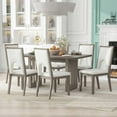 Wood Dining Table Set for 6, Atumon 7 Piece Dining Room Set, Dining ...