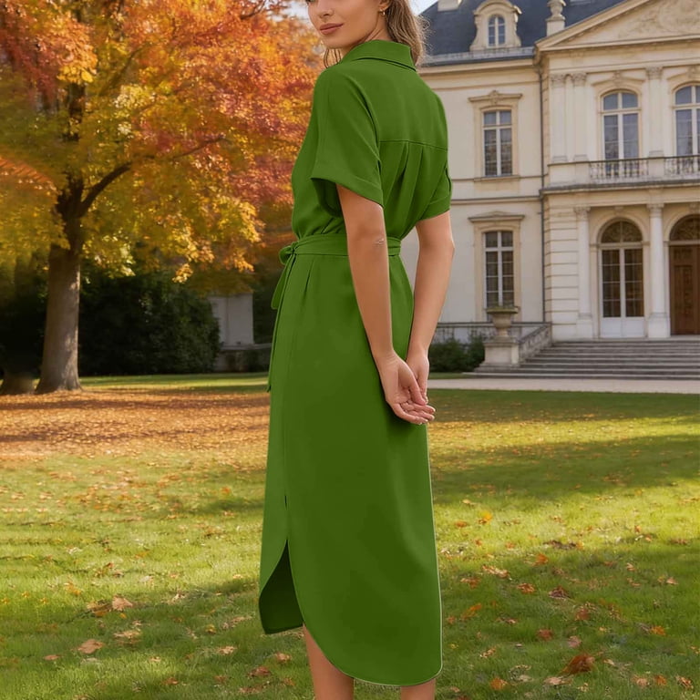midi workwear dress 100% Silk Elegant Waist Cinched Jacquard Midi Dress Powder Pink / L