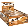 thumbnail image 3 of Quest Protein Bar, Chocolate Peanut Butter Flavored, 20g Protein, Gluten Free, 12 Count, 3 of 8