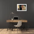 thumbnail image 3 of Klimt, Gustav 24x18 White Modern Wood Framed Museum Art Print Titled - Schubert at the Piano II, 3 of 4
