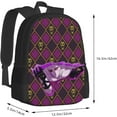 thumbnail image 3 of JoJo's Bizarre Adventure Backpack Lightweight Climbing Shopping Casual Daypack for Women Men Travel Laptop, 3 of 8
