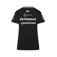 thumbnail image 3 of Mercedes AMG Petronas F1 Women's Team T-Shirt - White/Black, 3 of 4