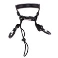 thumbnail image 2 of Cordón de bobina de buceo con broches y hebillas de liberación rápida Negro shamjiam Cordón de buceo, 2 of 9