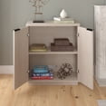 thumbnail image 4 of Evelyn&Zoe Modern/Contemporary 28" Wide Alder White Accent Cabinet, 4 of 7