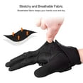 thumbnail image 5 of INBIKE 5mm Gel Padded Mens Cycling Gloves Breathable Bike Gloves Sizes S-2XL, 5 of 7