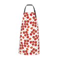 thumbnail image 2 of Pofeuu Tomato Print Waterproof Apron with Pockets Adjustable Cooking Aprons Kitchen Bib for Baking Household Cleaning, 2 of 8