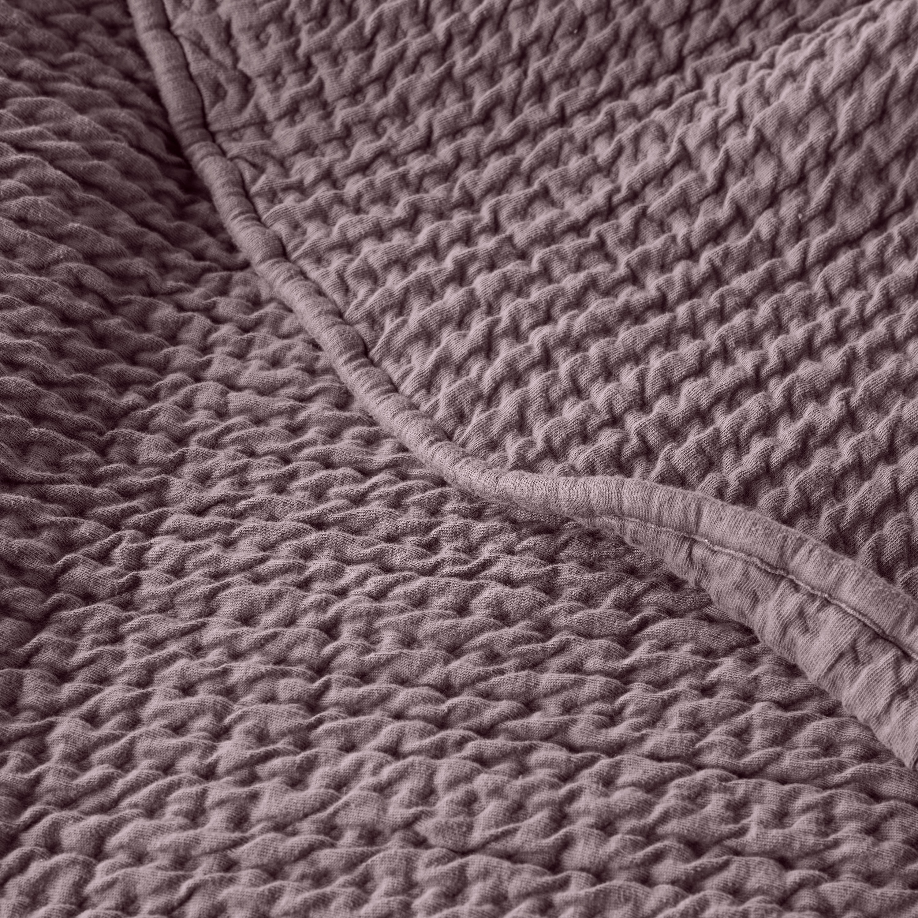 Allswell King Size Double Knit Blanket, Hazy Purple