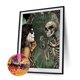 thumbnail image 1 of Cuadros Decorativos Esqueleto Mujer 5D DIY Diamante Pintura Kits Resina Ronda completa Sywqhk Nuevos Originales, 1 of 1