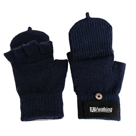 Vwalking Unisex Winter Gloves Black