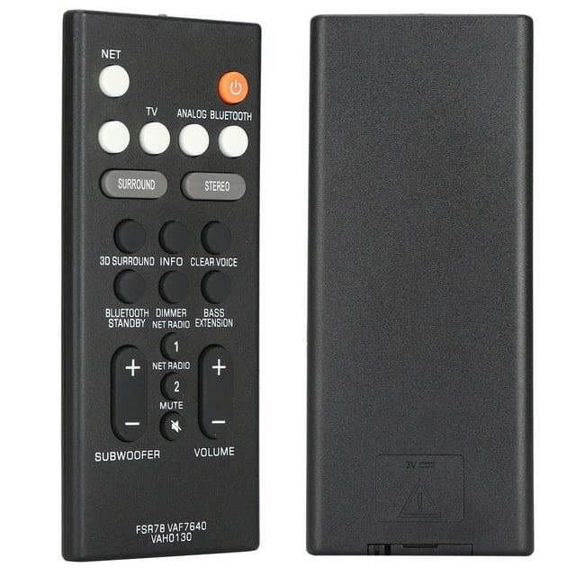 Sonew Remote Controller Soundbar Replacement Remote Control For FSR78 VAF7640 VAH0130,Remote Controller,Soundbar Supplies
