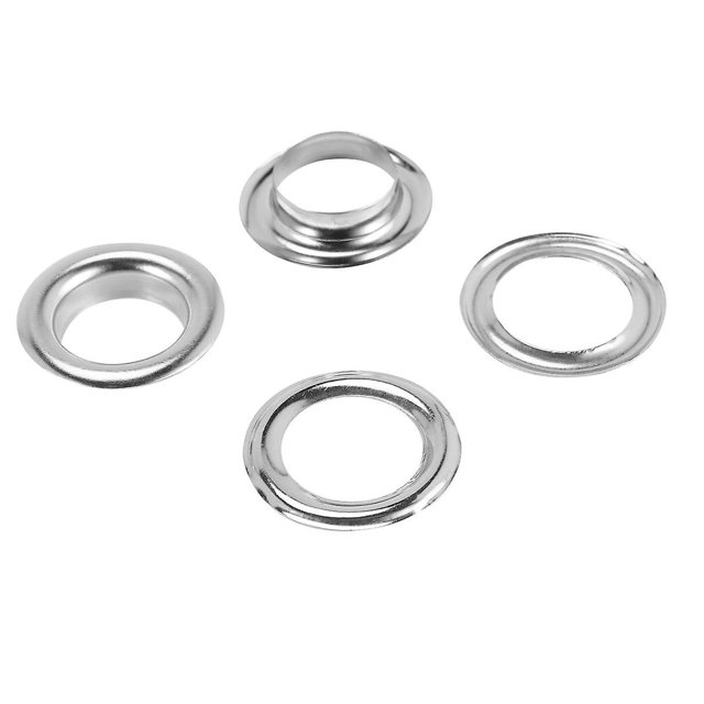 Kit de herramientas para ojales, herramienta de ajuste de ojales, 100 juegos de ojales (1/2 pulgada de diámetro) y herramienta de troquelado