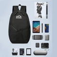 thumbnail image 1 of Mochila de camping Oxford, bolsa de senderismo transpirable para viajes de oficina (negro) Ndcxsfigh Para Estrenar, 1 of 8
