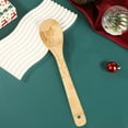 thumbnail image 5 of Christmas Wooden Spoons Wooden Utensil Includes Spatulas & Spoons, Heat-Resistant, Eco-Friendly Kitchen Utensils for Non-Stick Cookware (C), 5 of 6