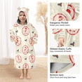 thumbnail image 4 of joogoo Wearable Blanket Hoodie for Christmas Gooses-1 Oversized Sherpa Hooded 3-14 YR M, 4 of 7