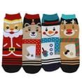 thumbnail image 1 of Calcetines de mujer, calcetines deportivos cálidos de invierno hasta el tobillo, 1 of 5