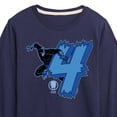 thumbnail image 3 of Marvel Black Panther - 4Th Birthday - Toddler And Youth Long Sleeve Graphic T-Shirt, 3 of 5