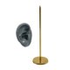 thumbnail image 4 of Expositor de pendientes, organizador de pendientes, soporte para pendientes con forma de oreja, decoración de escritorio Gris derecho, 4 of 9