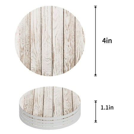 

KXMDXA FAITH Independence Day American Flag Eagle Set of 8 Round Coaster for Drinks Absorbent Ceramic Stone Coasters Cup Mat with Cork Base for Home Kitchen Room Coffee Table Bar Decor