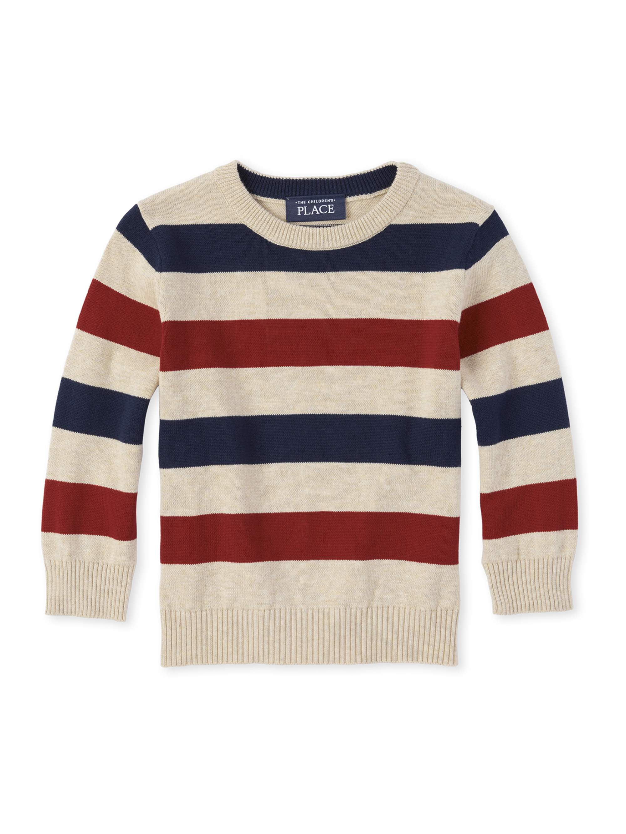 The Childrens Place Boys Toddler Striped Sweater 