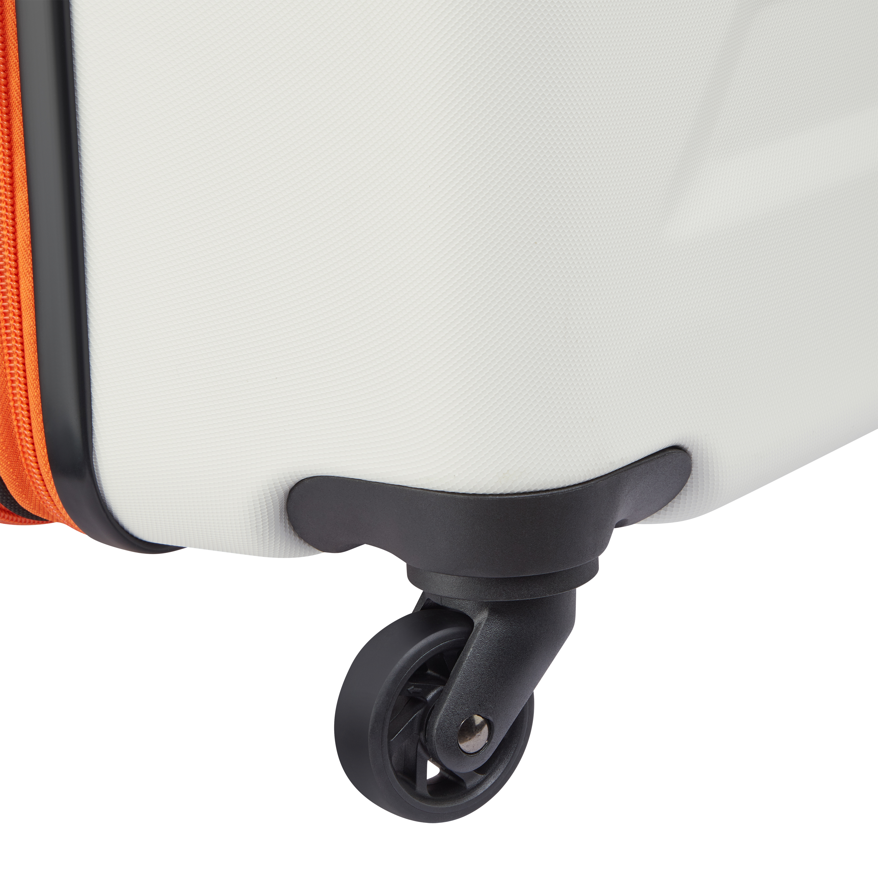 Securitech by Delsey, Slash 28" Checked Expandable Spinner Luggage, White