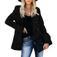 thumbnail image 2 of Women's Business Attire Business Casual Lightweight Blazers Button Long Sleeve Suit Jackets Work Office Clothes, 2 of 7