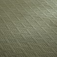 thumbnail image 3 of Jacquard Matelassé 100% Cotton Basketweave 3-Piece Bedspread Set, Embossed Cotton Fabric, Soft, Breathable, Medium Weight, Basketweave, Oversized Bedding , Full, Sage by Blue Nile Mills, 3 of 7